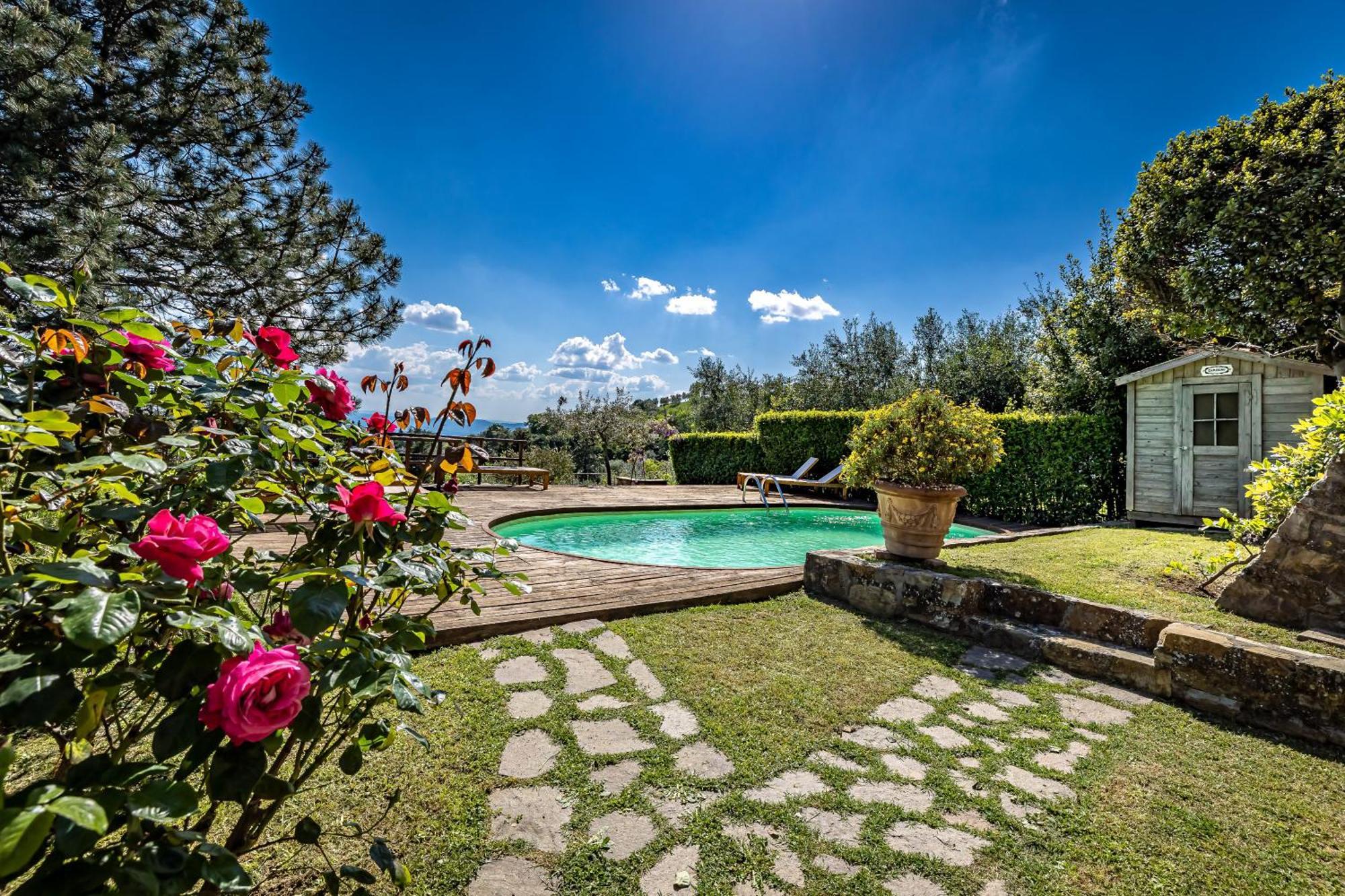 Bed Breakfast La Paggeria Trespiano Exterior photo
